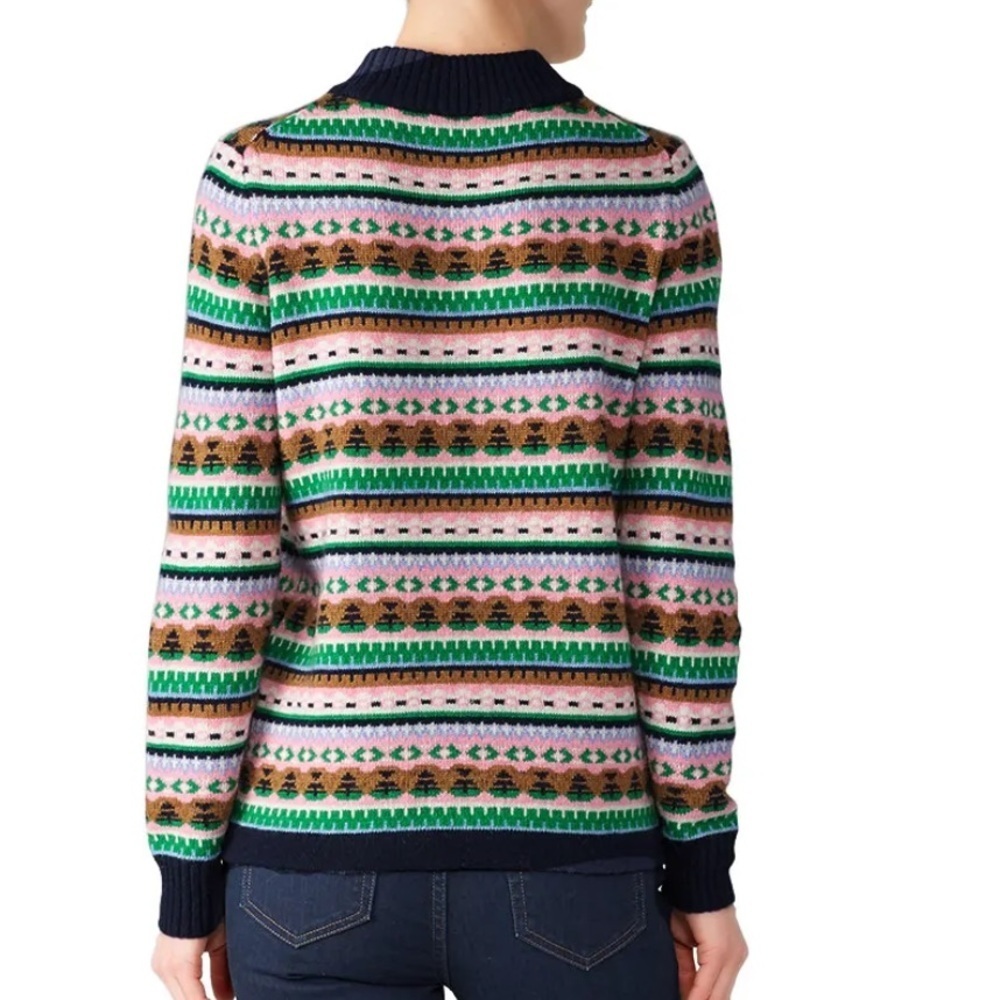 J. Crew Kris All Over Fair Isle Sweater XXS - Picture 2 of 9